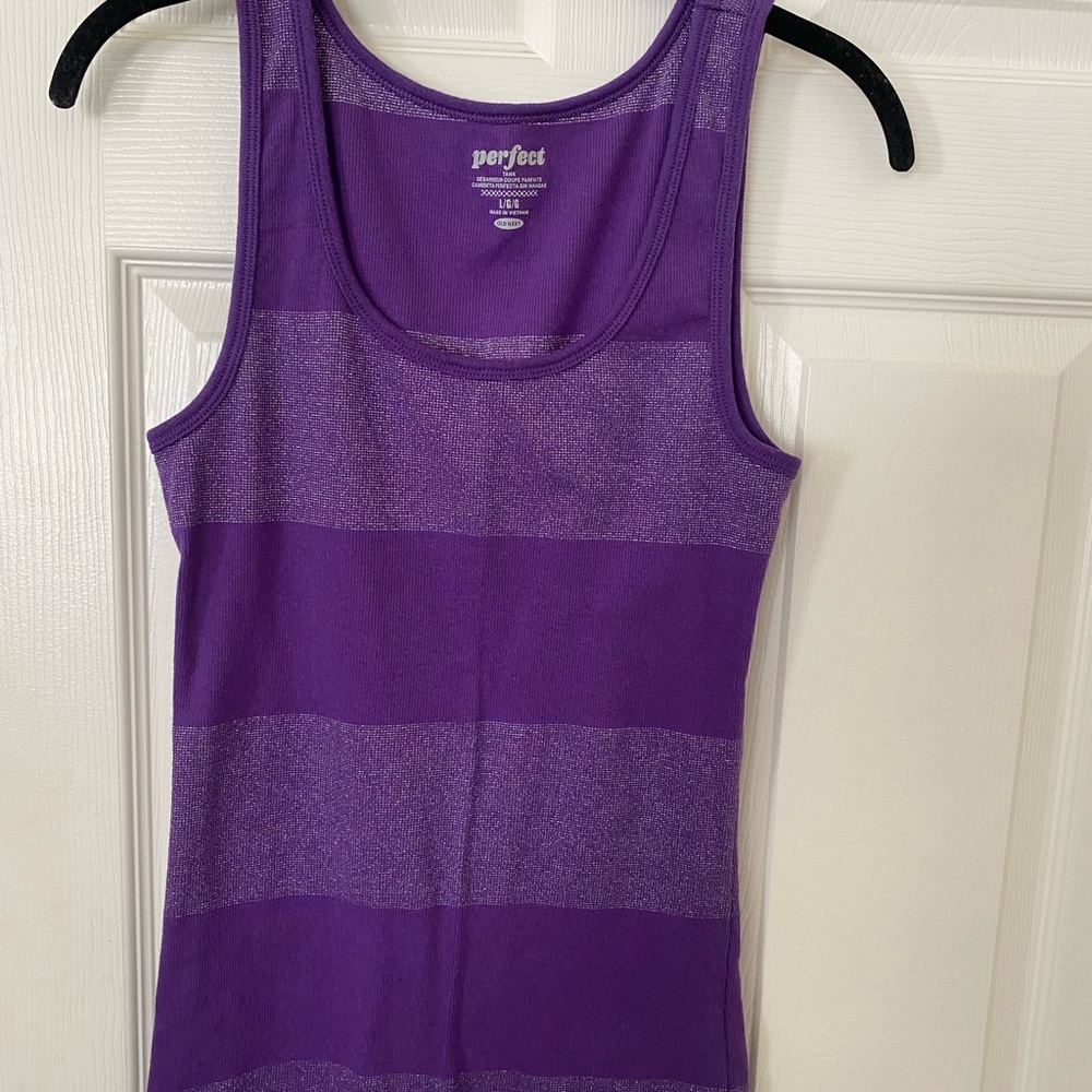 Old Navy Perfect Tank  Large -  Purple
